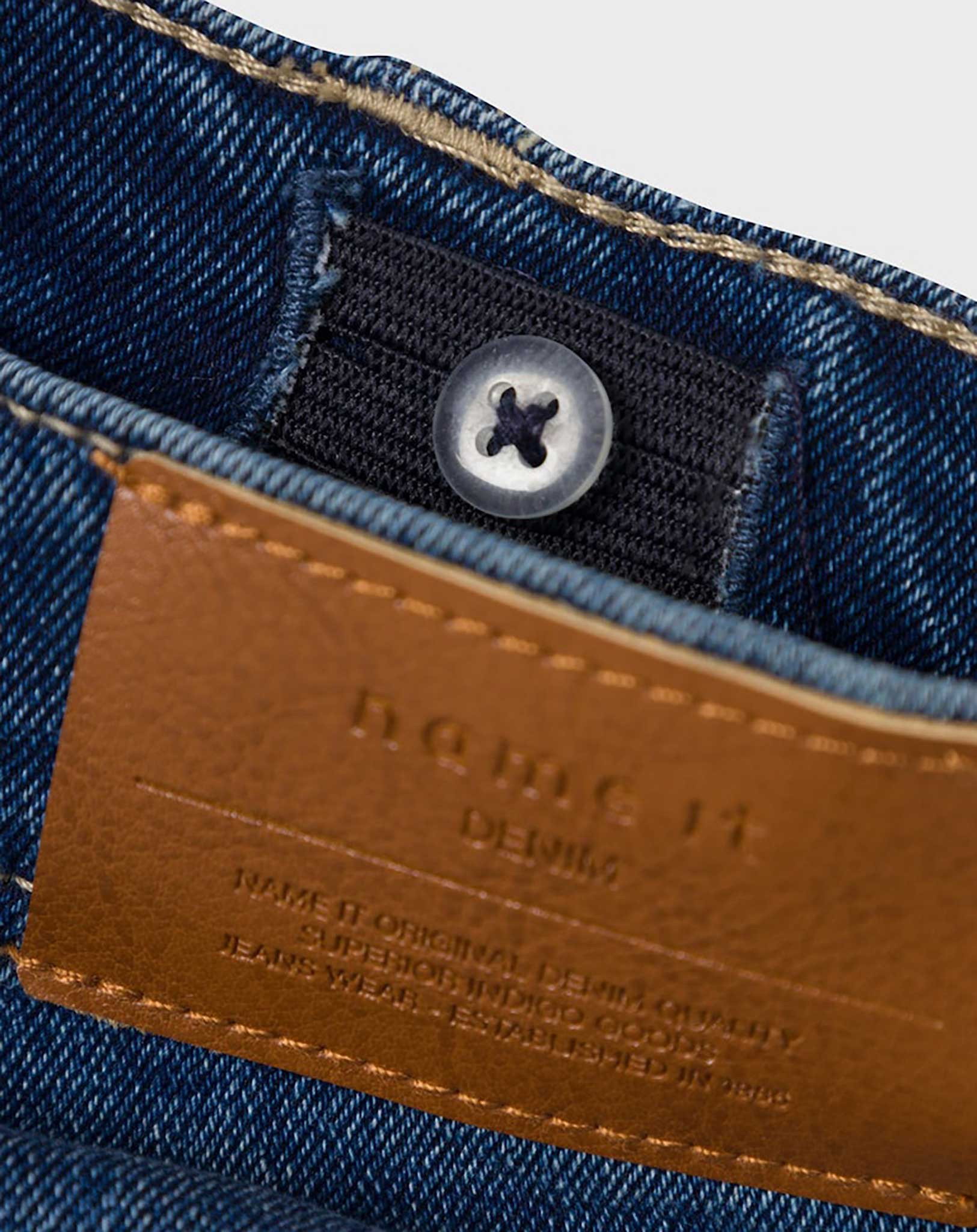 Jeans NMMRYAN REG 7668-IO in dark blue denim