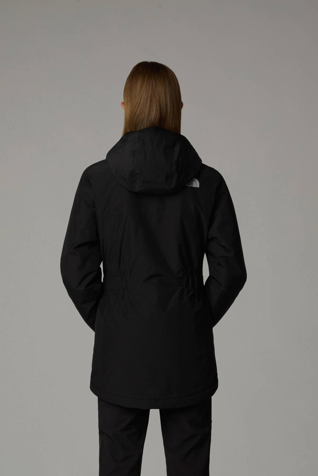 The North Face parka Hikesteller zwart