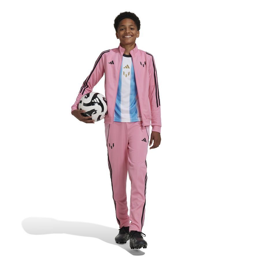 adidas Haut d'Entraînement Messi - Rose/Noir Enfant