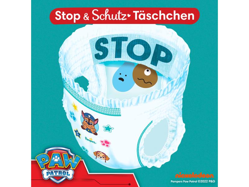 Pampers Windeln Baby Dry Pants Paw Patrol Extra Large Gröss Monatsbox 14-19 kg, 138 Stück