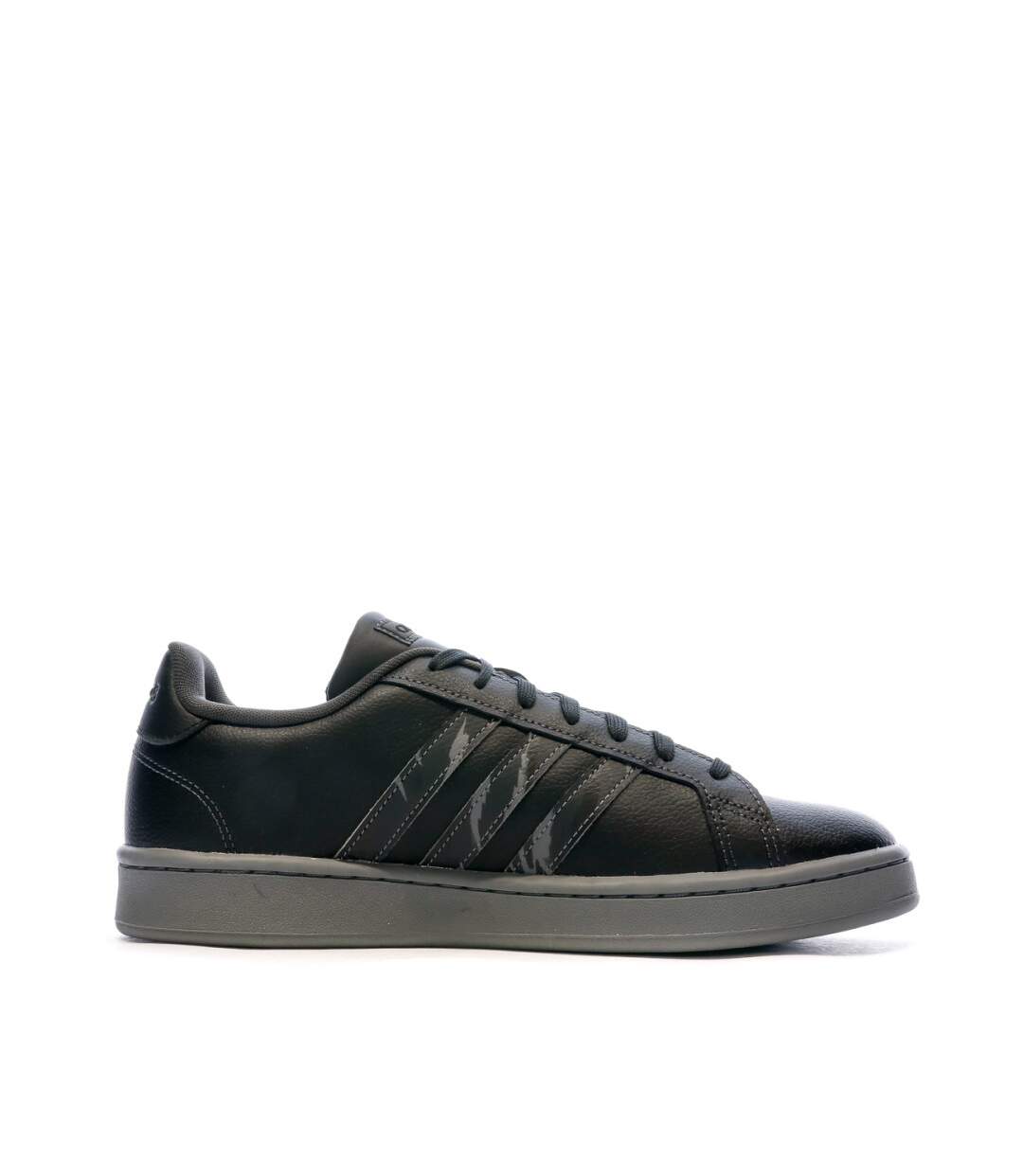 Baskets Noir/Gris Homme Adidas Grand Court