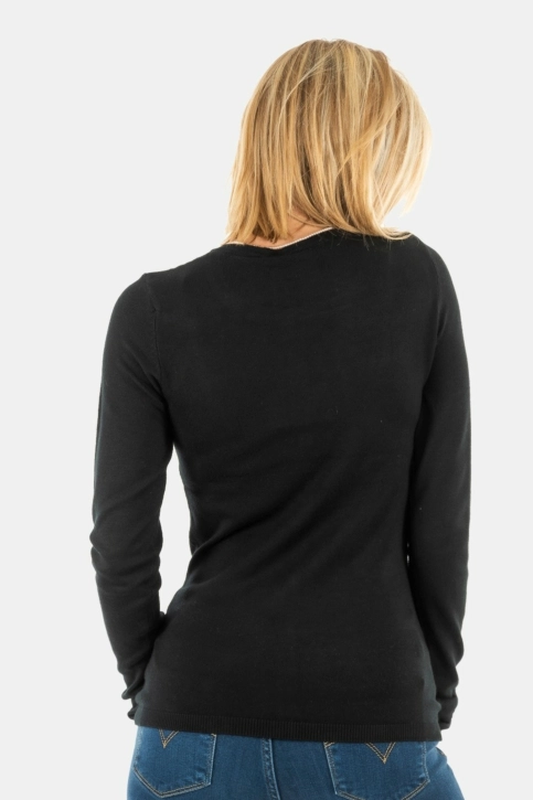 gilets cardigans ichi mafa noir