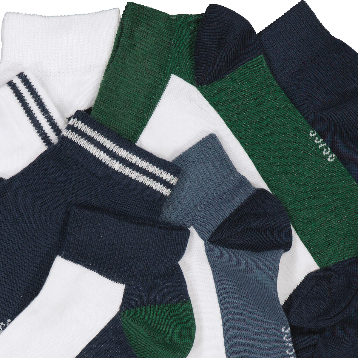 COLEÇÃO LA REDOUTE<br>Conjunto de 7 pares de meias