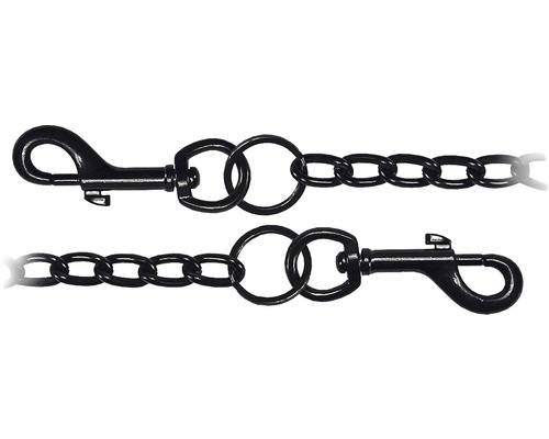 Zwart verzinkte tasketting