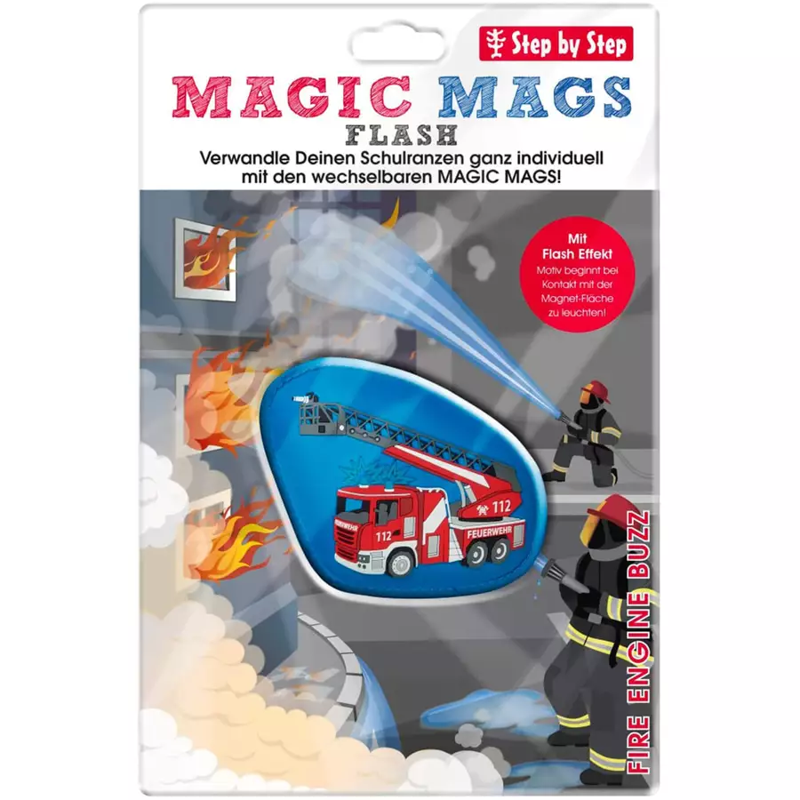 Step by Zubehör Magic Mags Flash zum Wechsel der Applikationen Fire Engine Buzz
