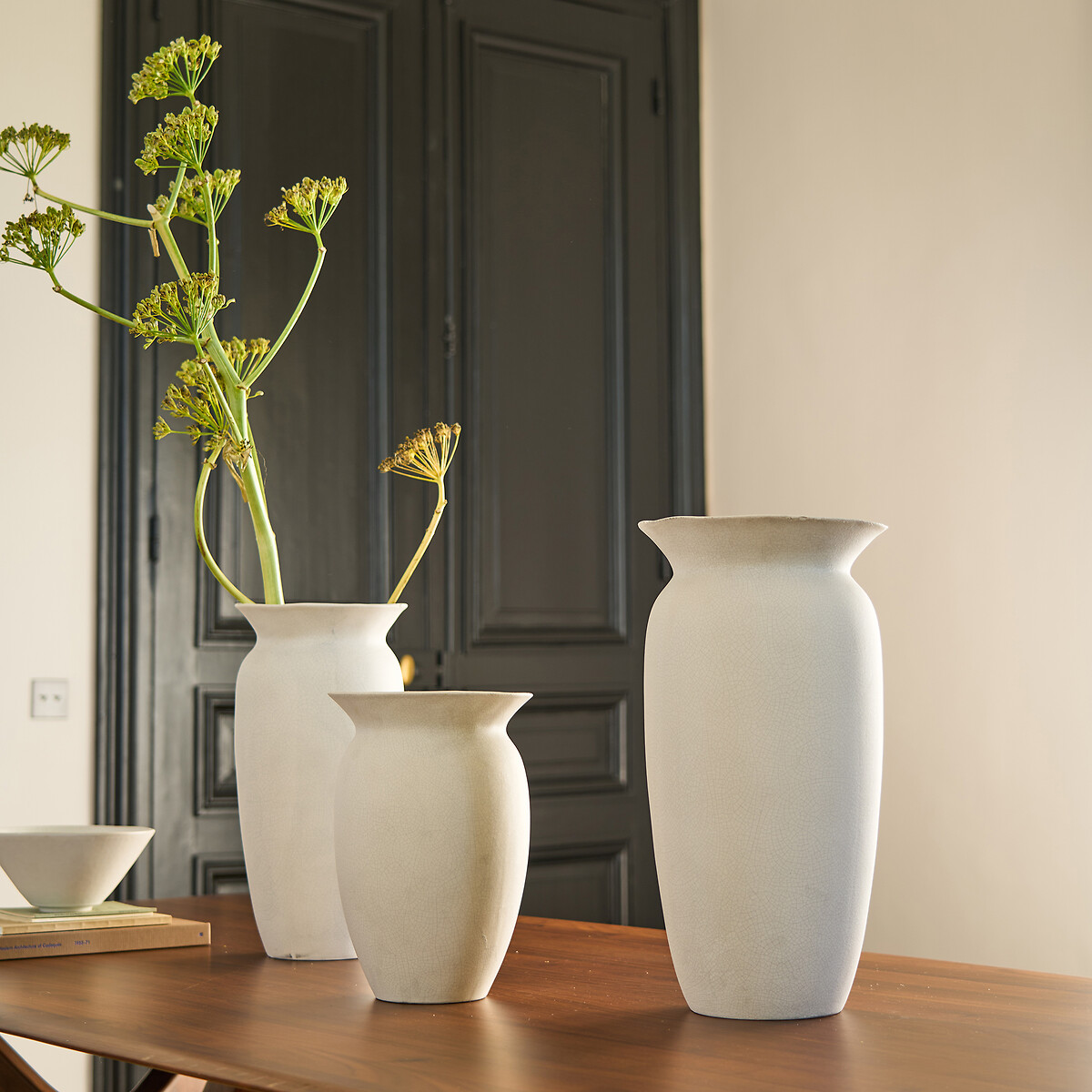 AM.PM<br>Vaso em barro rachado, 29 cm de altura, Hedi