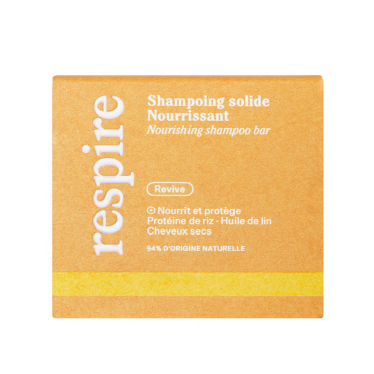 Respire shampoing solide nourrissant avoine 75g