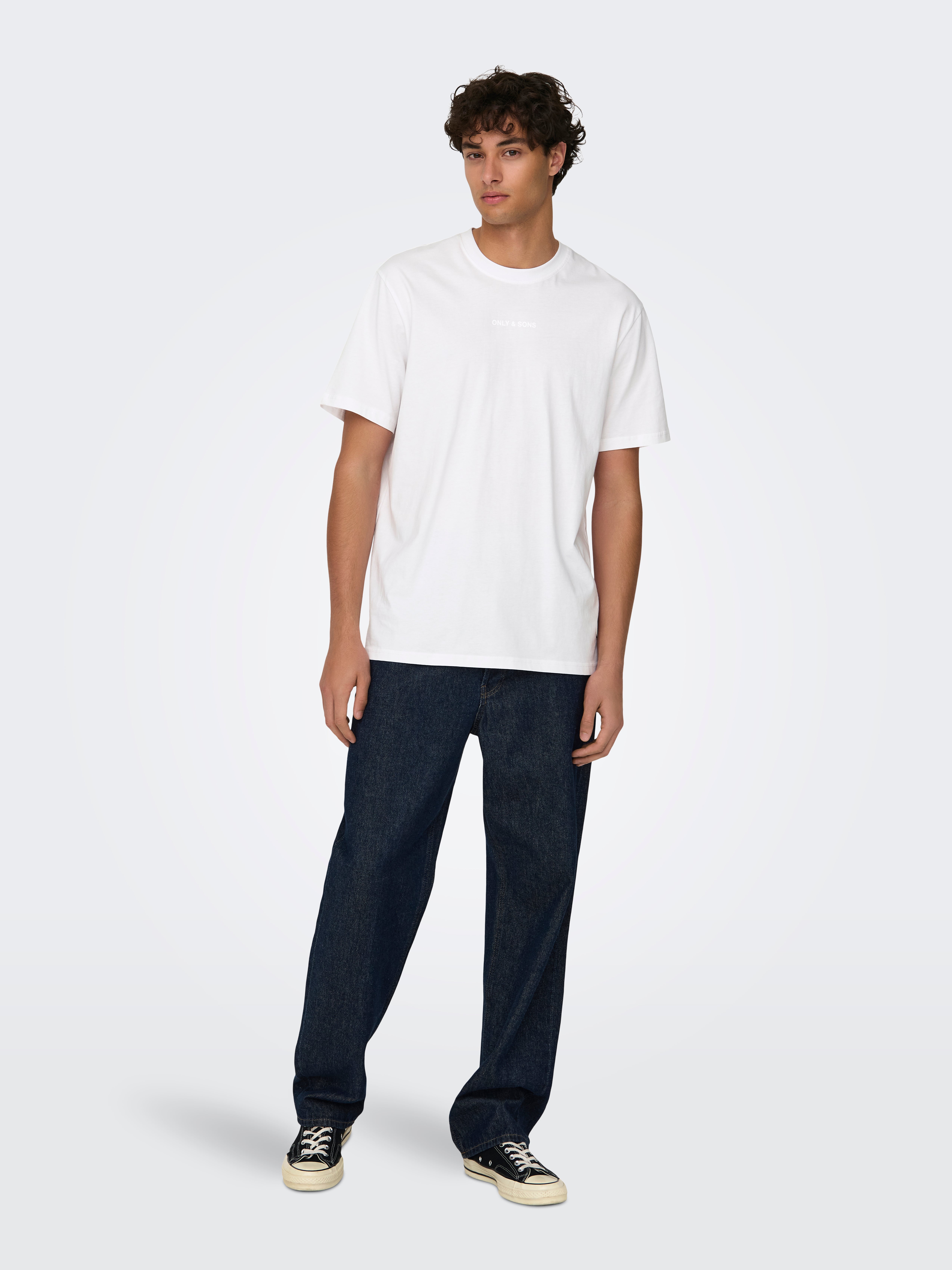 ONSLEVI T-shirt Bright White