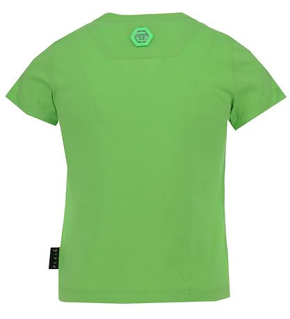 Philipp Plein T-shirt - Short -  Grøn m.