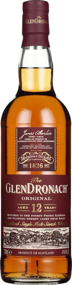 GLENDRONACH 12 YEARS ORIGINAL 70CL