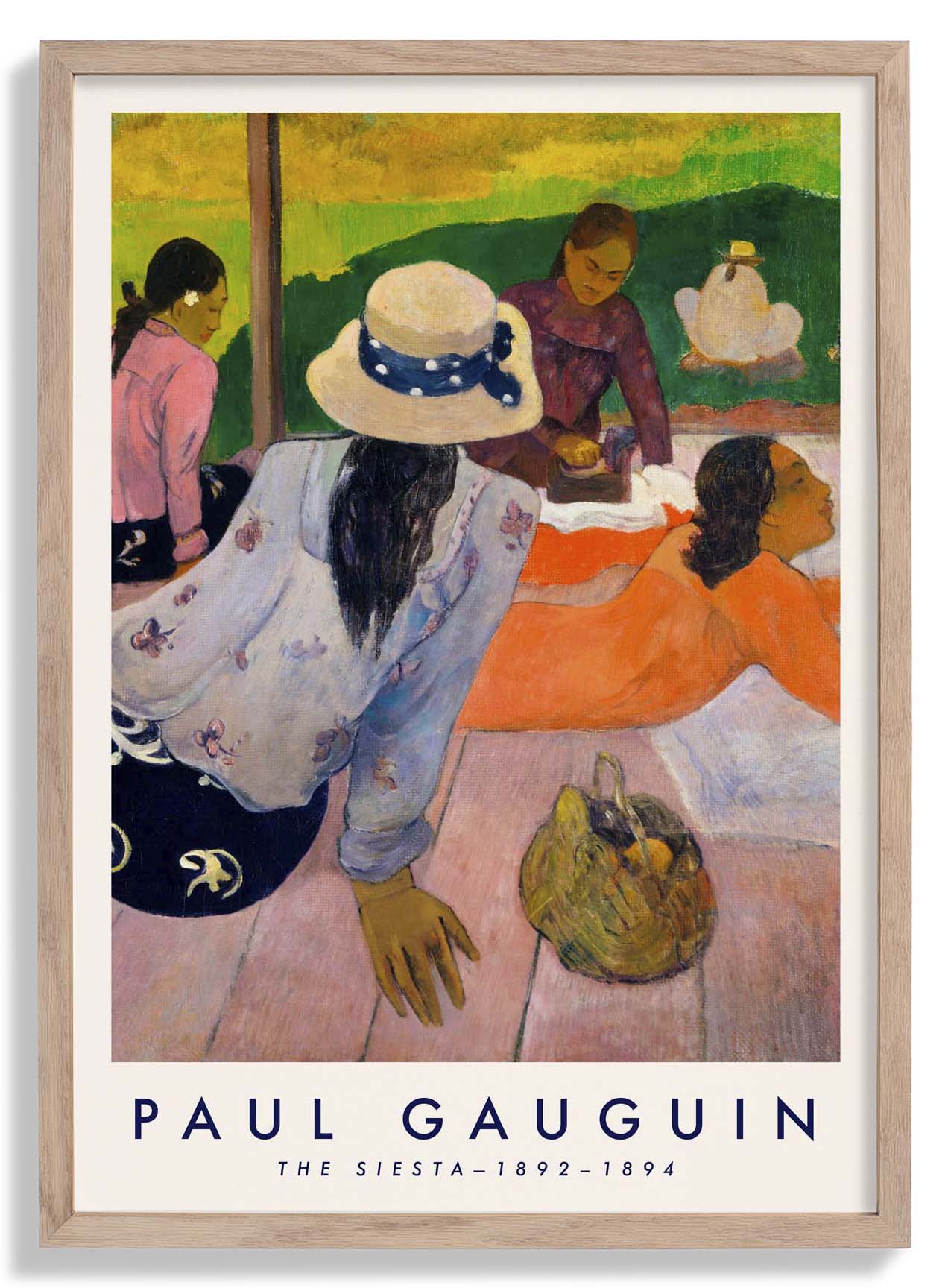 Die Siesta von Paul Gauguin