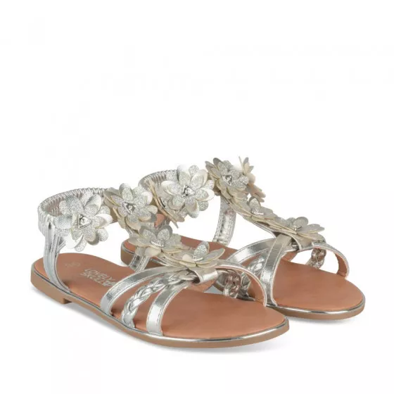Sandales ARGENT LOVELY SKULL