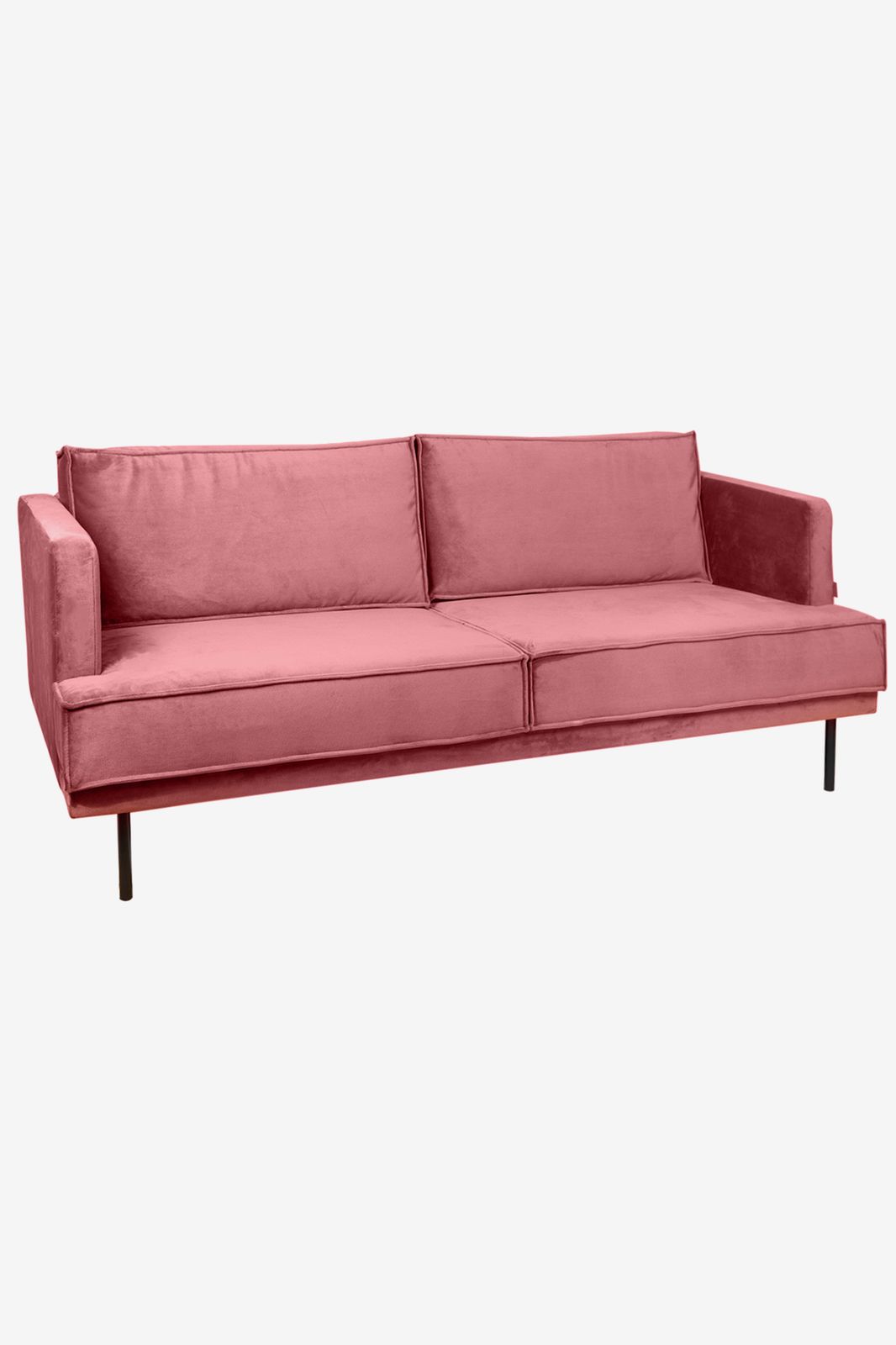 The Duchess velvet bank 2,5-zits pink