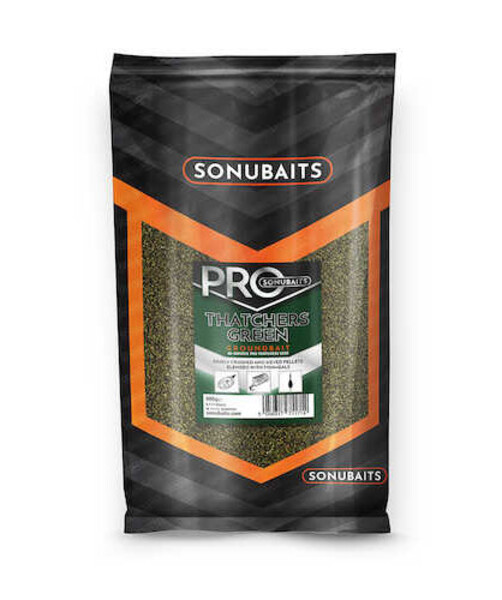 Sonubaits Pro Groundbait Lokvoer Thatchers Green (900g)