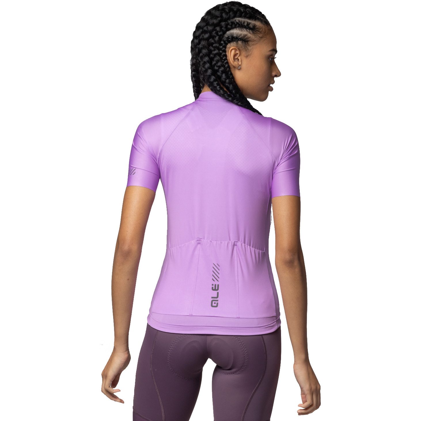 Alé Color Block MC Radtrikot Damen peony