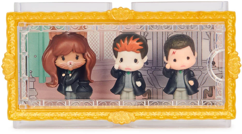 HARRY POTTER -  MULTIPACK 3 FIGURINES POLYNECTAR MOMENTS MAGIQUES WIZARDING