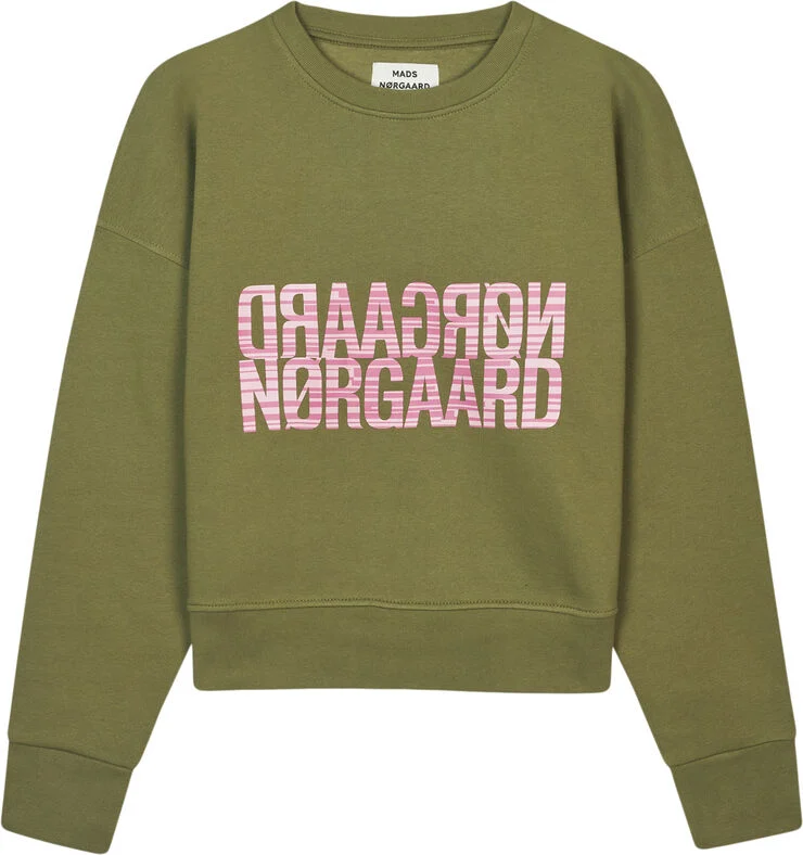 Mads Nørgaard - Copenhagen Organic Sweat Tilvina Sweatshirt Grøn