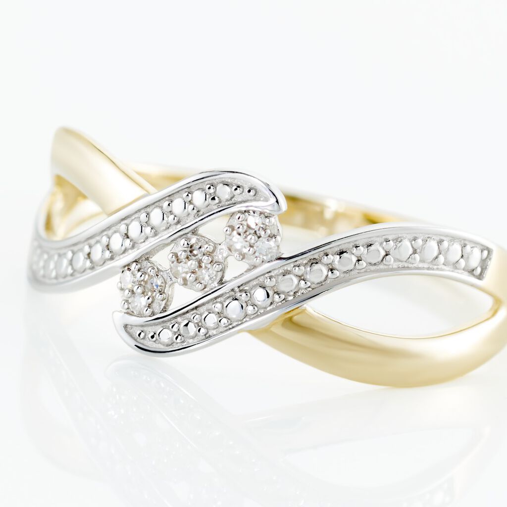 Bague Or Bicolore Aatu Diamants