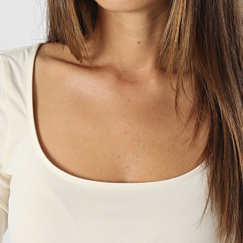 Body Manches Longues Femme TB4750 Beige