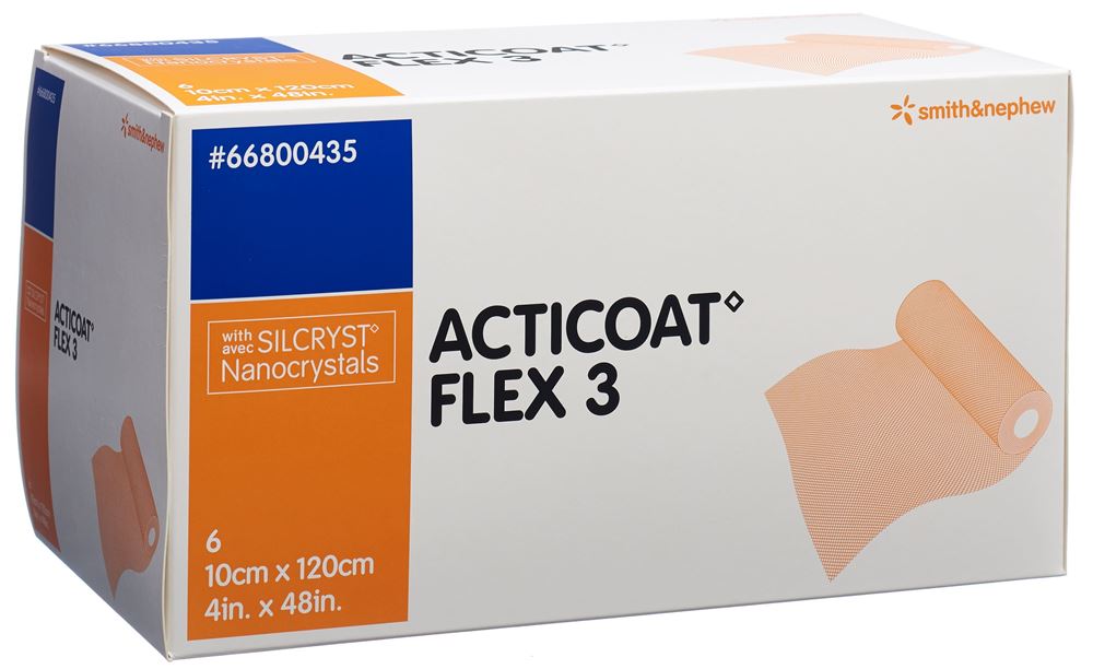 ACTICOAT Wundverband<br>6 Stück, 10x120cm
