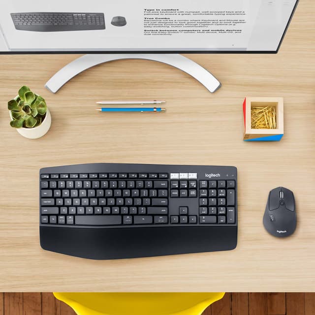 Logitech MK850 Performance trådløs tastatur og mus