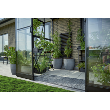 Tuinkas Royal Well Qube LT68 met 3mm veiligheidsglas
