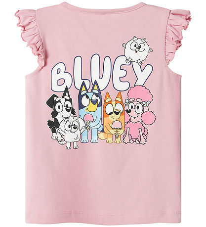 Name It T-Shirt - NmfMuru - Blau - Cameo Pink