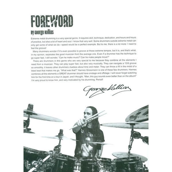 Hal Leonard Extreme Metal Drumming
