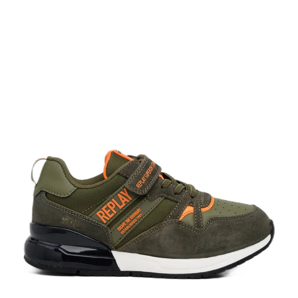 REPLAY Shoot JR 13sneakers groen