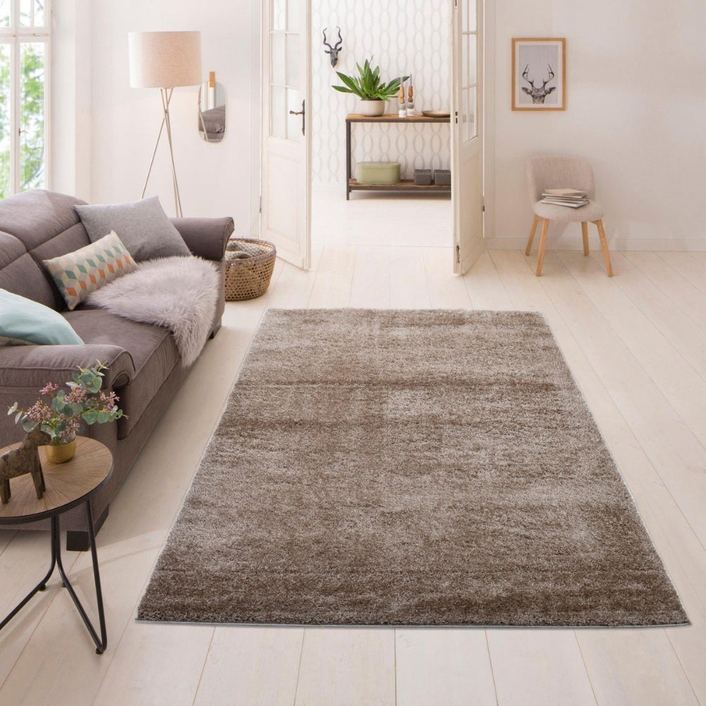 Home Deluxe Shaggy Rug SOFI - Bruin, 230 x 160 cm