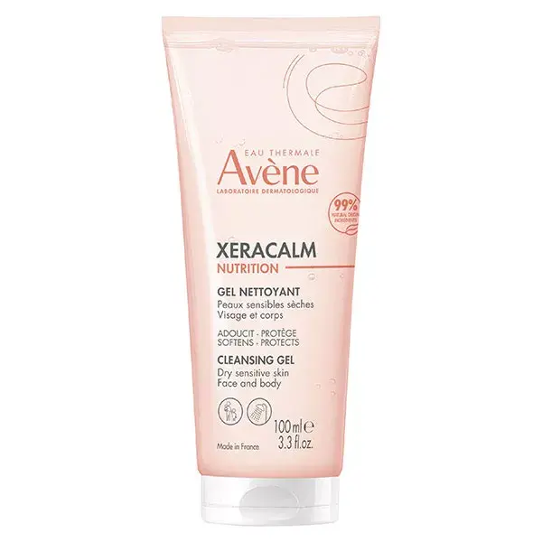 Água Termal Avène Xeracalm Gel de Limpeza Nutritivo 100 ml
