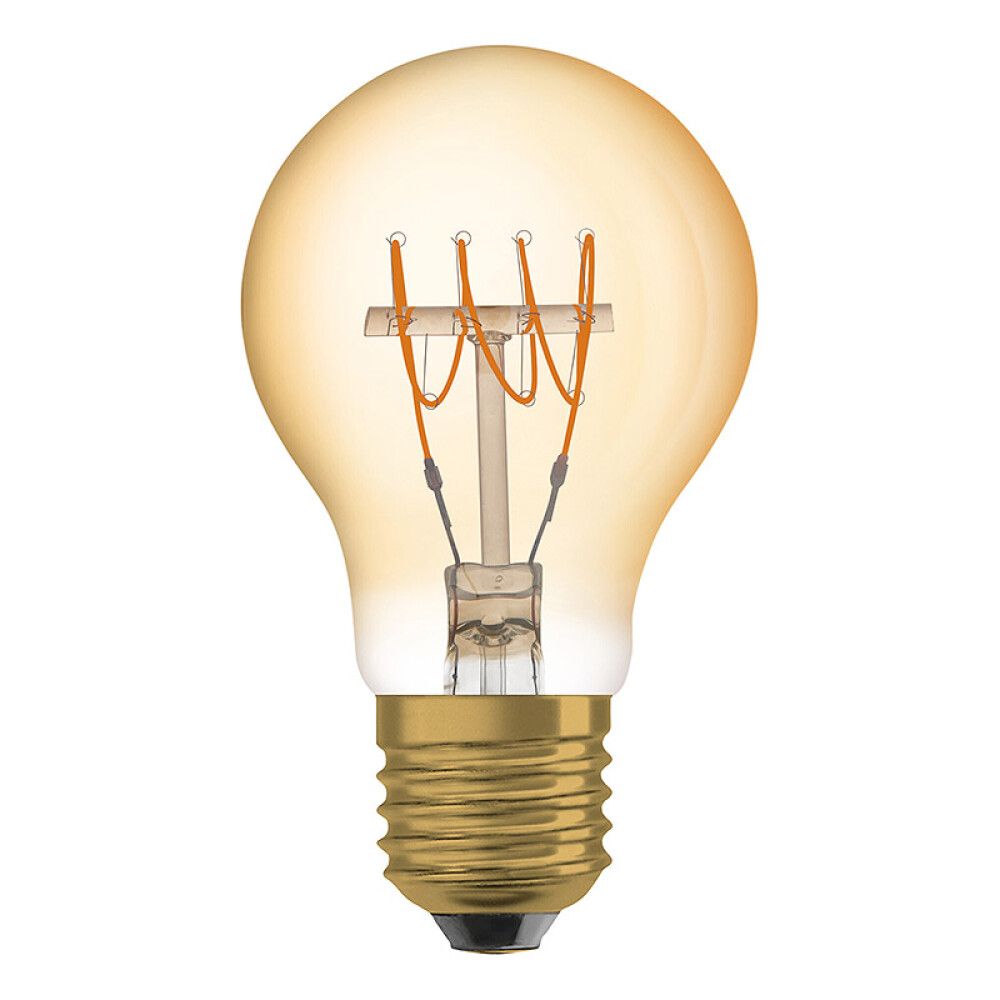 LYSPÆRE OSRAM LED NORMAL GOLD 2200K E27 4,8W