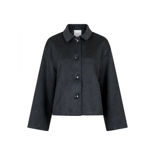 Neo Noir Hamra Wool Jakke, Antracit, 34