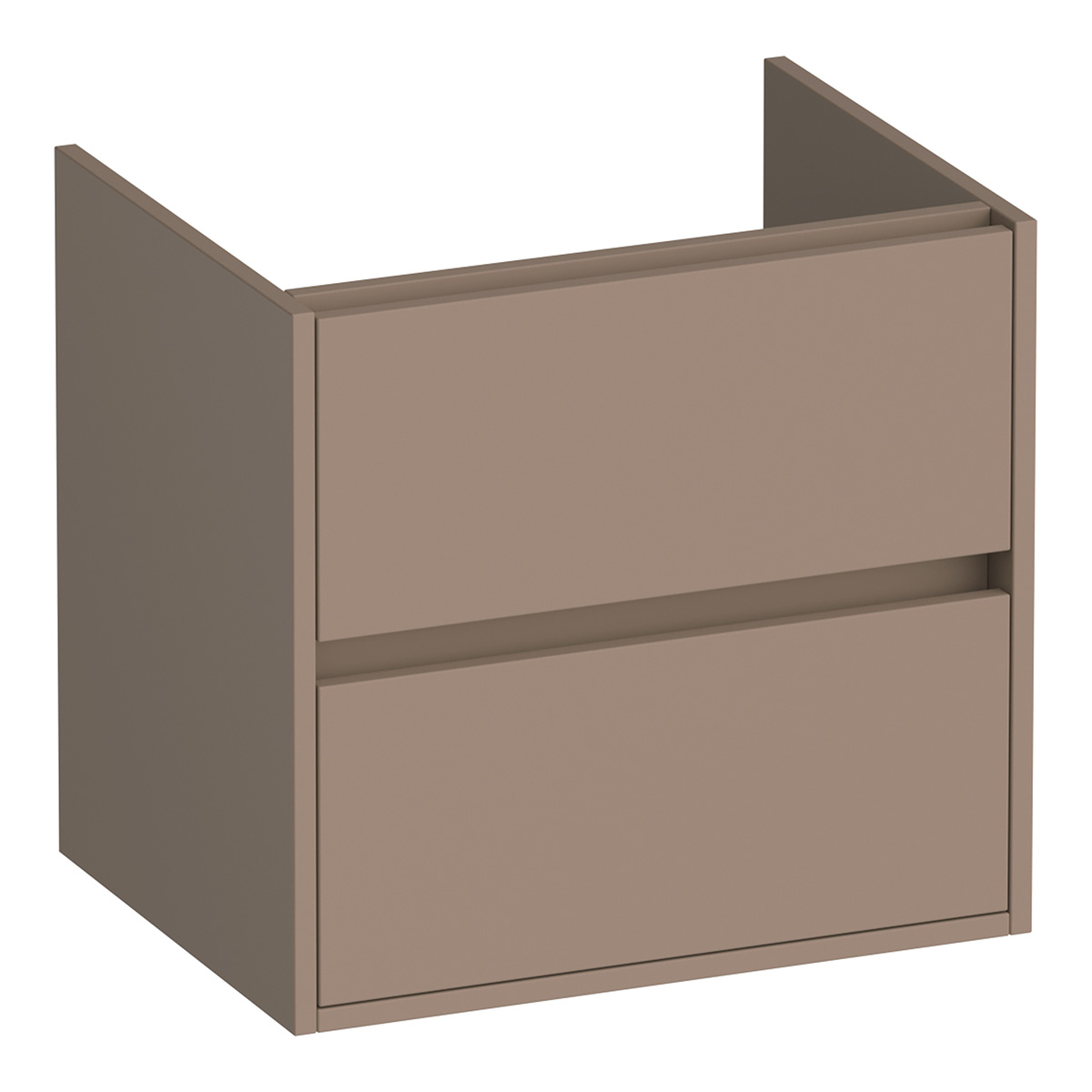 Brauer Adore onderkast 60cm met 2 softclose lades mokka mat