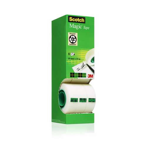 3M™ Scotch® Magic Klebeband, Packung mit 8 Rollen