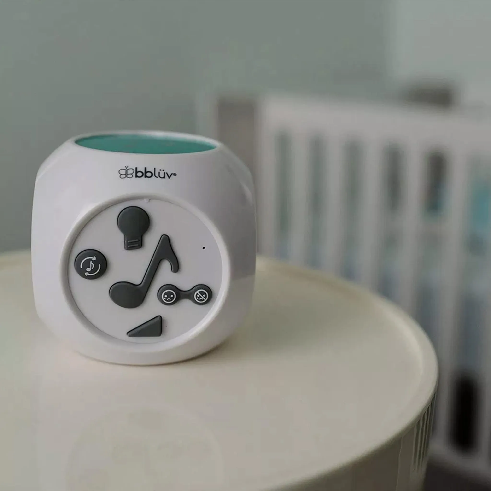 Bblüv Veilleuse à Projecteur Musicale Kübe