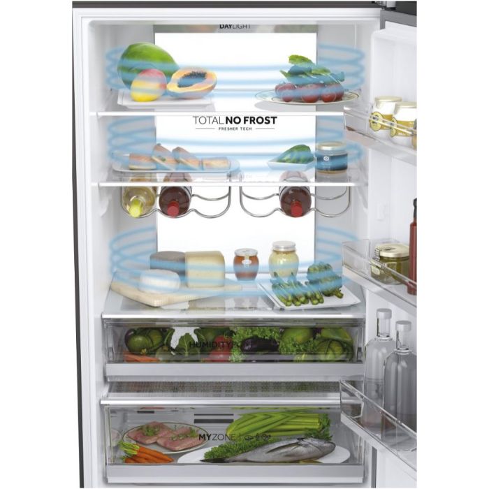 Haier Kühl -Gefrierkombination 3D 70 Serie 7 HTW7720ENMB