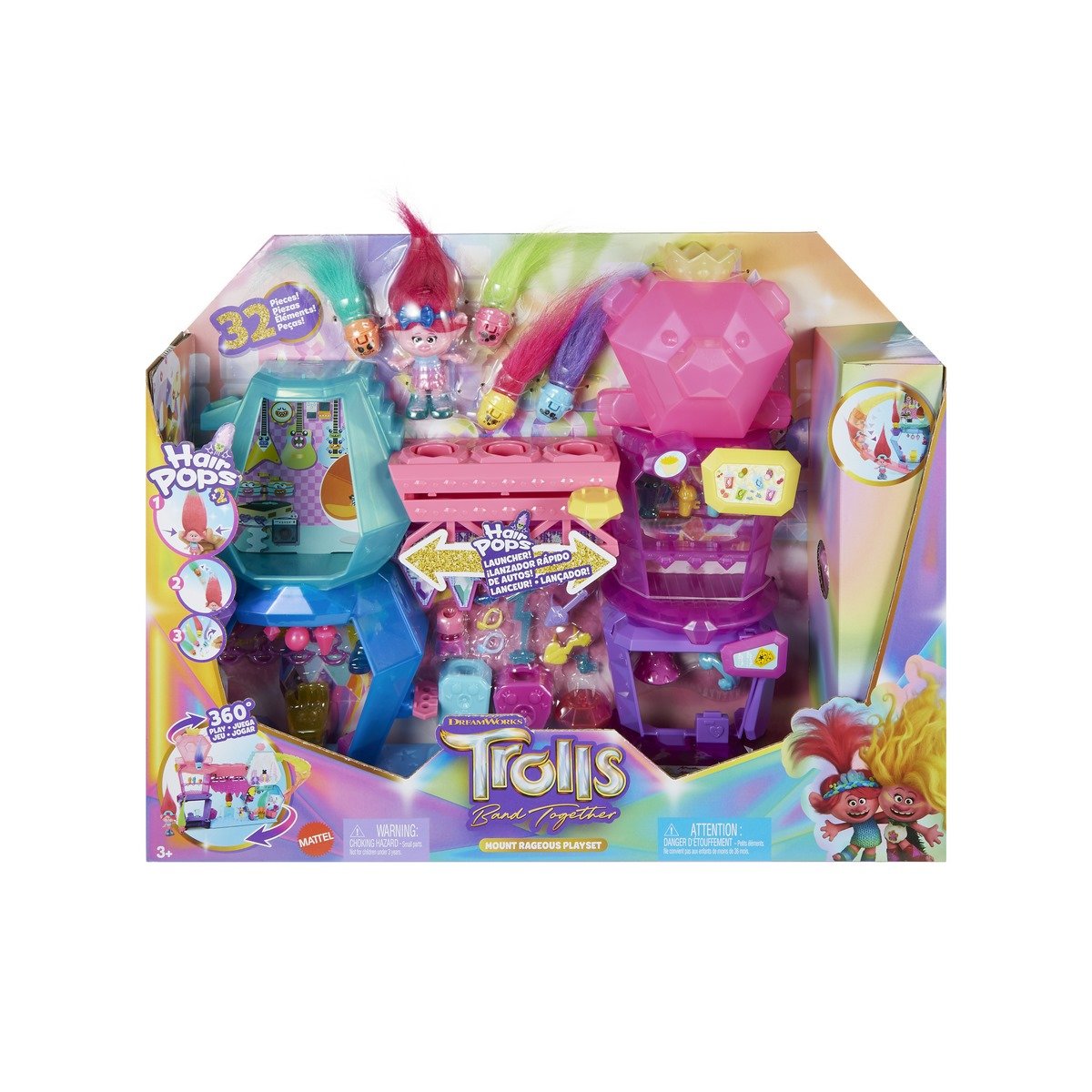 Coffret Club de Cristal Mont Rageous - Trolls
