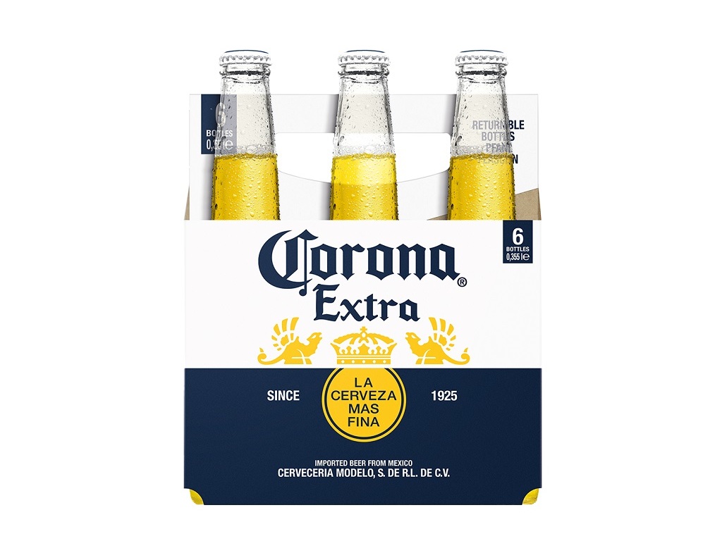 CERVEJA CORONA MÉXICO 6X0.355L