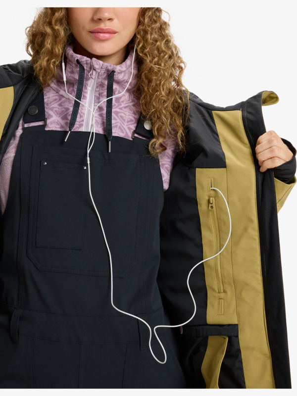 Stated 20K Veste de snow technique Beige Femme