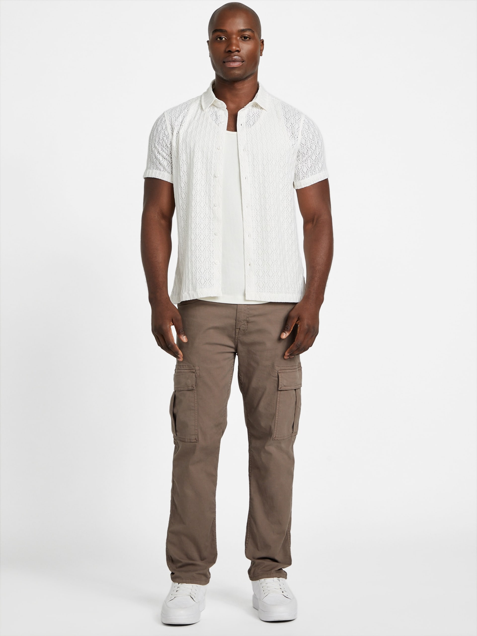 Camisa Reeves Perfurada
