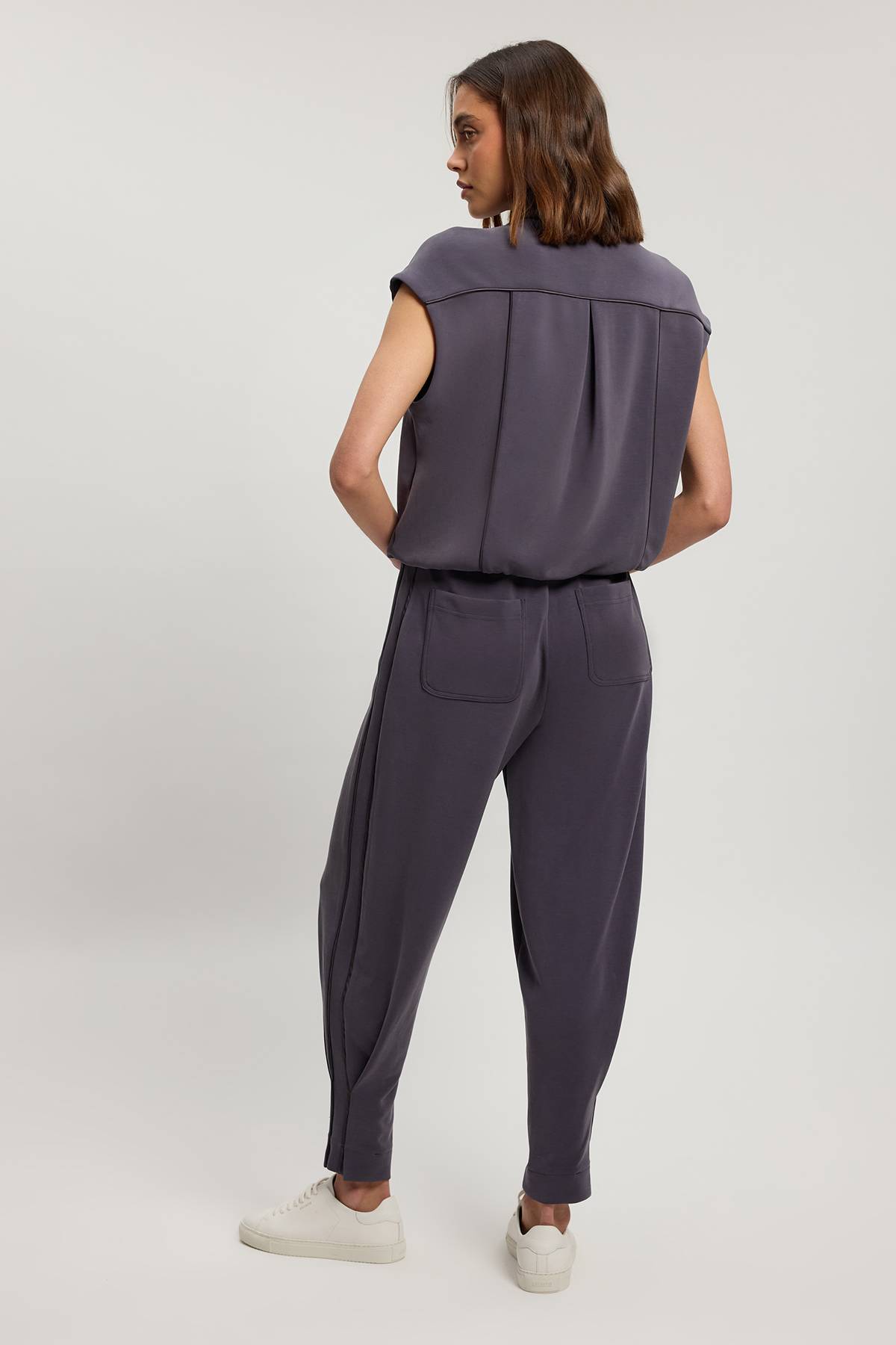 KarenMillen Jogging Luxe Premium À Jambe Baril