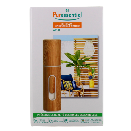 Puressentiel diffuseur nomade ultrasonique Aplo pour huiles essentielles