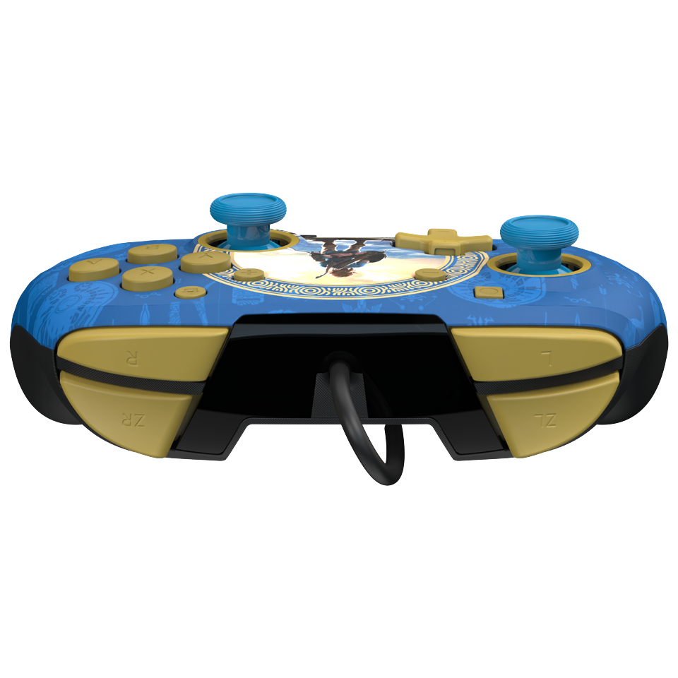 PDP Rematch Wired controller - Zelda Hyrule Blue