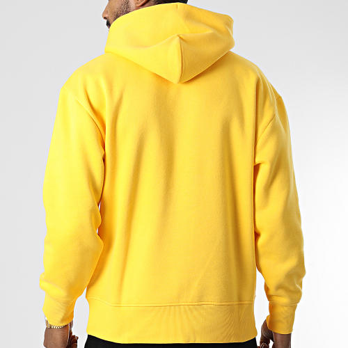 Sweat Capuche Relaxed College 85 5711 Jaune