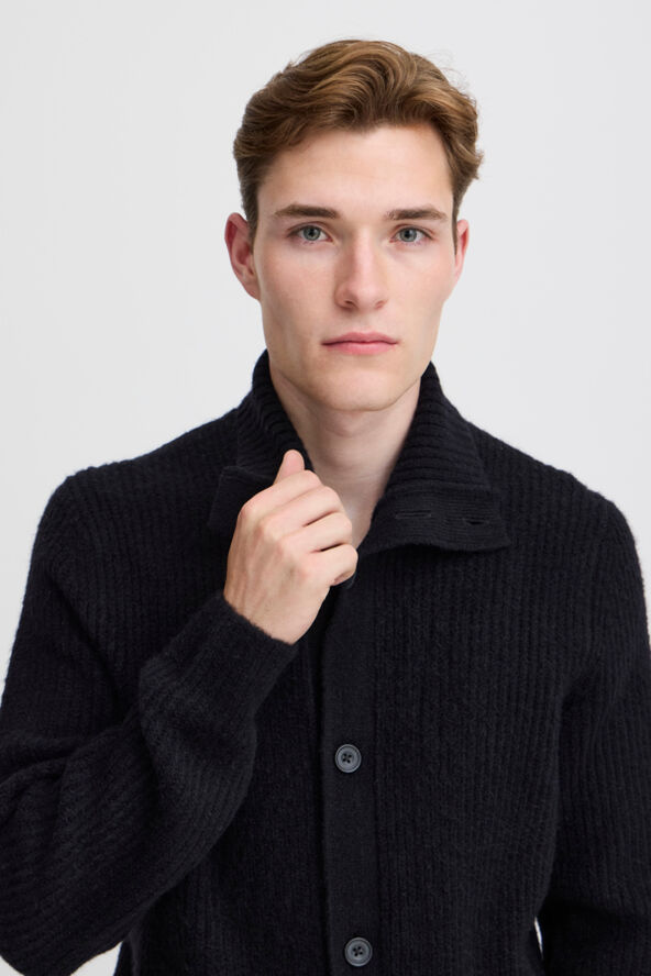 Casual Friday CFKARL knit cardigan Black beauty