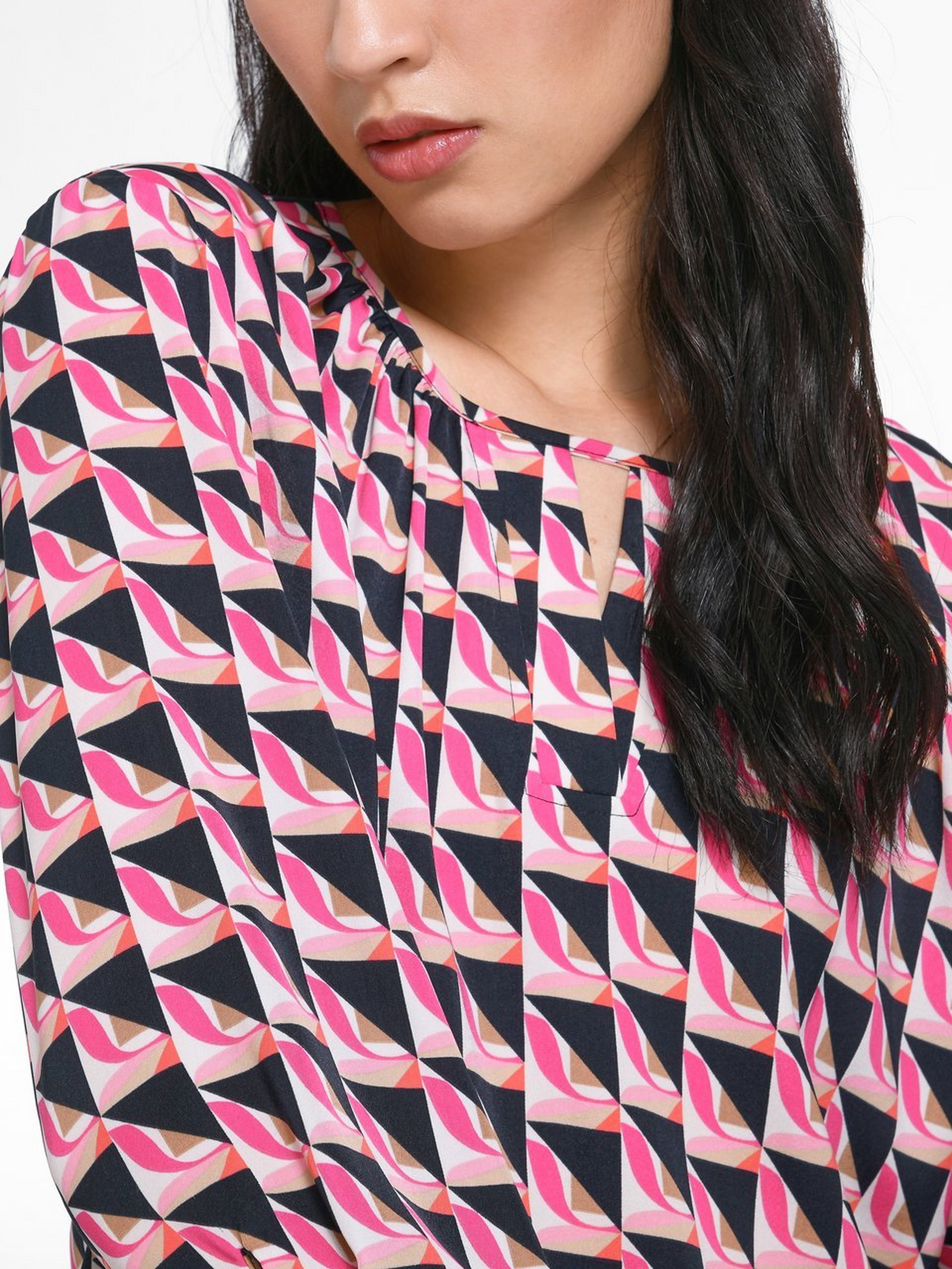 Bluse mit 3/4-Arm