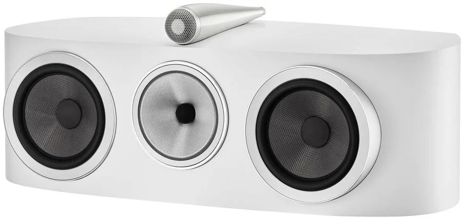 B&W HTM81 D4 Blanc Satin Enceintes centrales