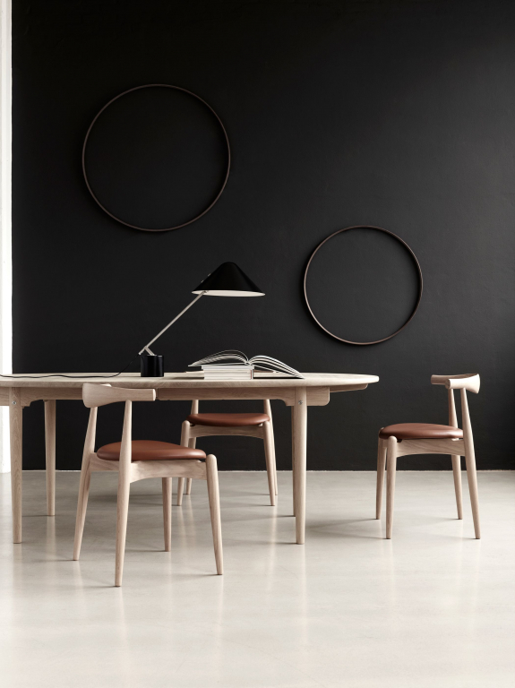 Carl Hansen & Son CH338 uitschuifbare tafel 200x115 geolied eiken
