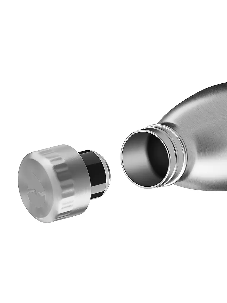 FLSK Isolierflasche - Thermosflasche 1l Stainless silber